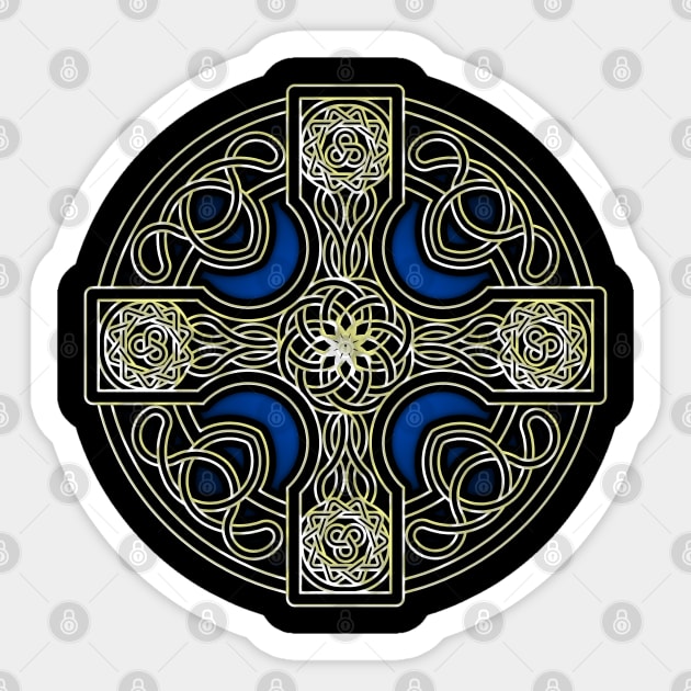 Celtic cross Sticker by PedroVale